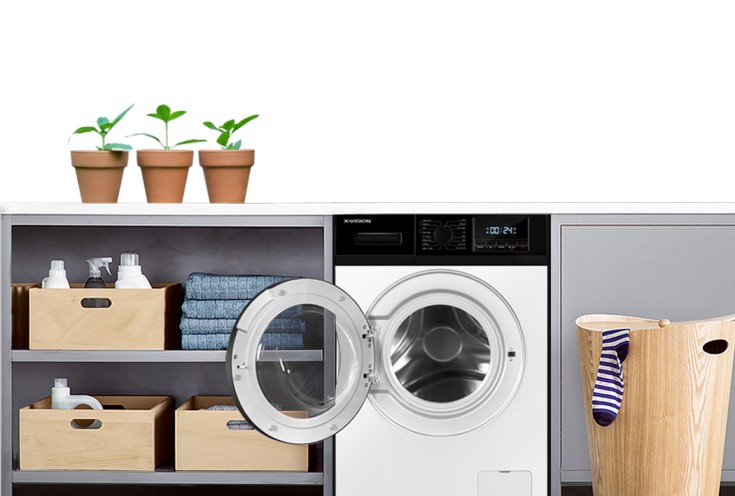 The latest technologies in a washing machine - XVISION